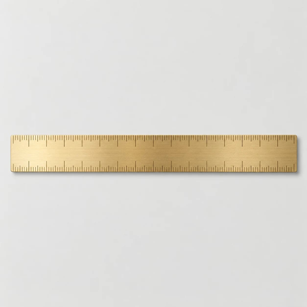 Brass Desk Ruler